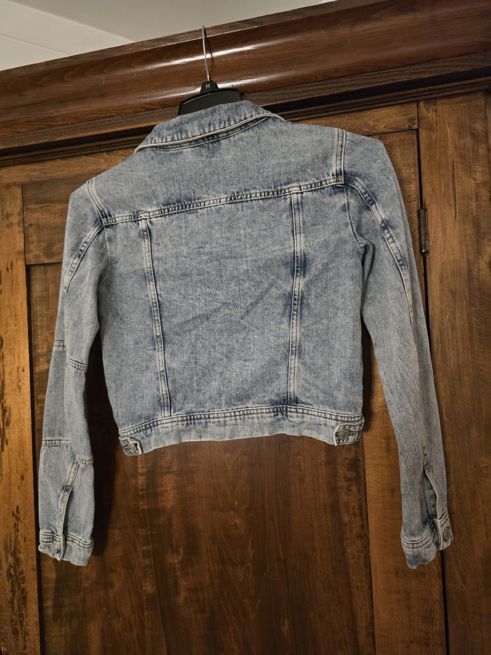Free People Womens Light Blue Denim Jacket Size Small - Picture 2 of 7